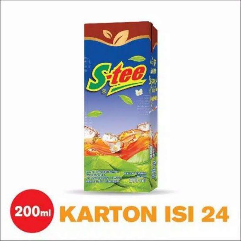 

Stee kotak 200ml s-tee 1karton