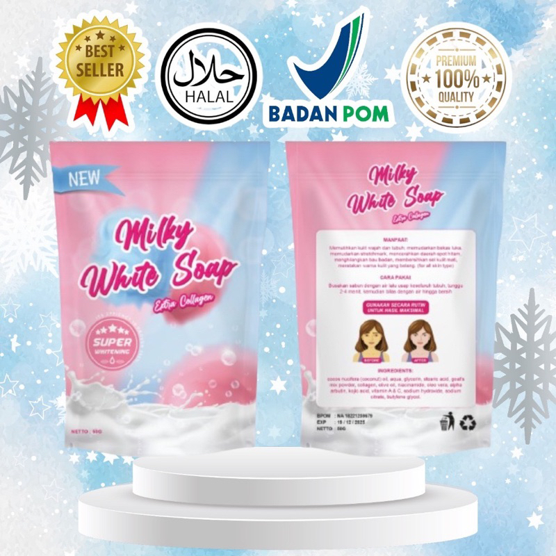 SABUN PEMUTIH BPOM UNTUK STRETCH MARK & BEKAS LUKA