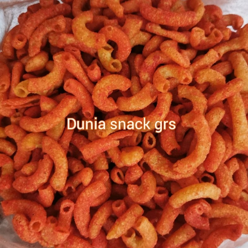 

Makaroni Pipa Bantet Pedas Balado 500gr / Makroni bantat pedas balado