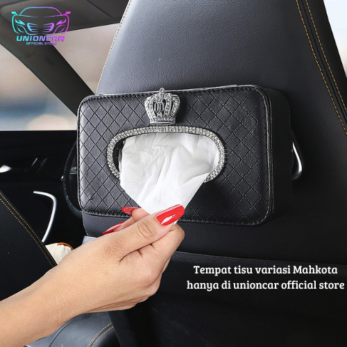 Kotak tisu mobil / tempat tisu mobil, wadah tisu mewah dan elegan