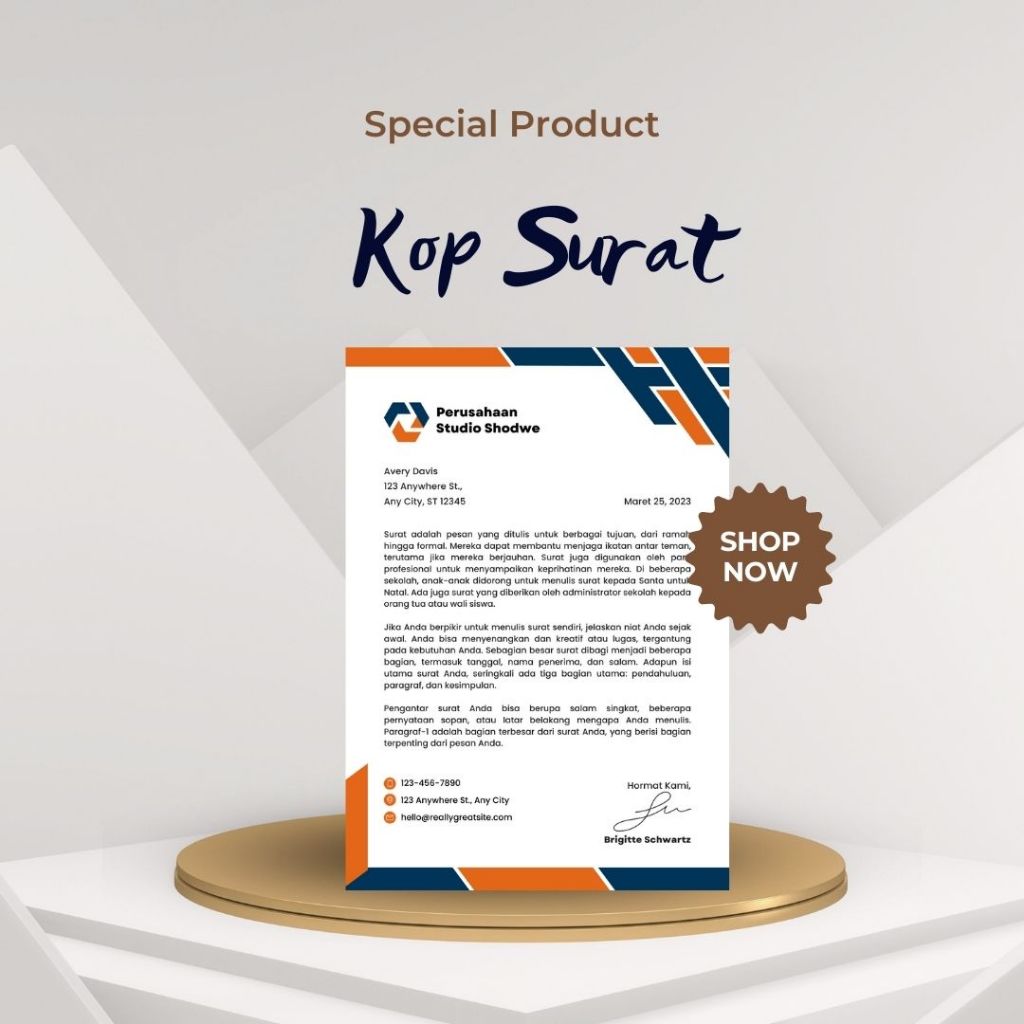 

Kop Surat