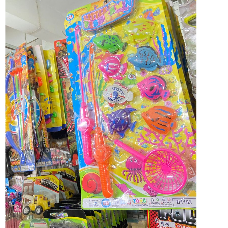 cod mainan pancingan ikan jumbo