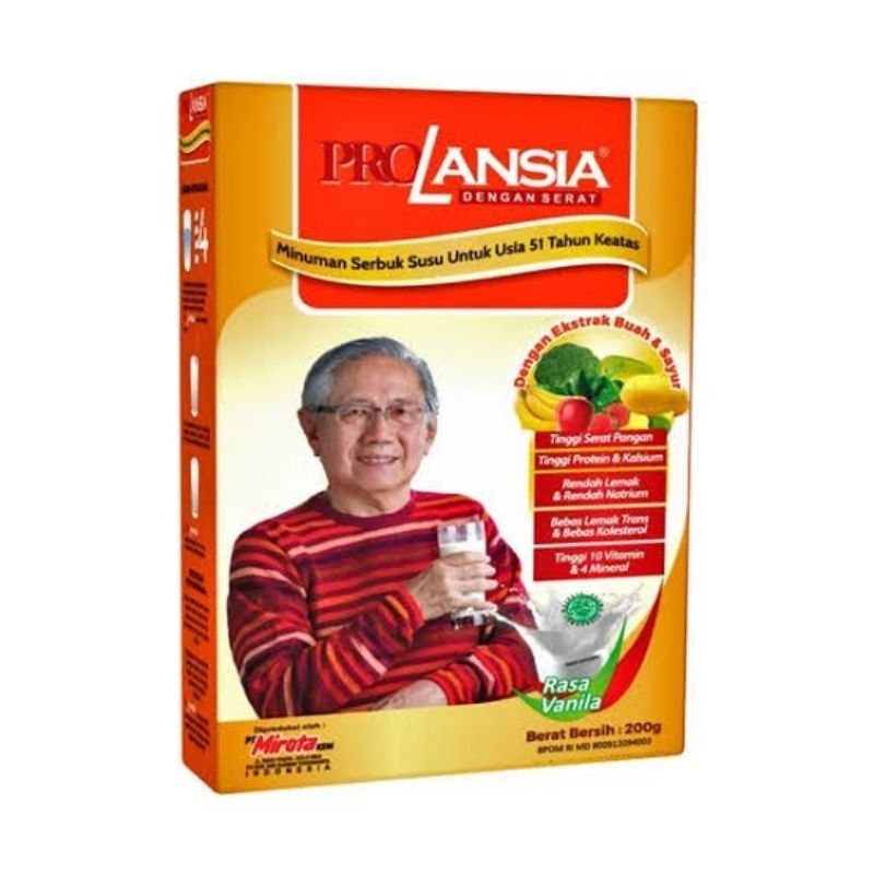 

Susu Prolansia susu lansia 200gr