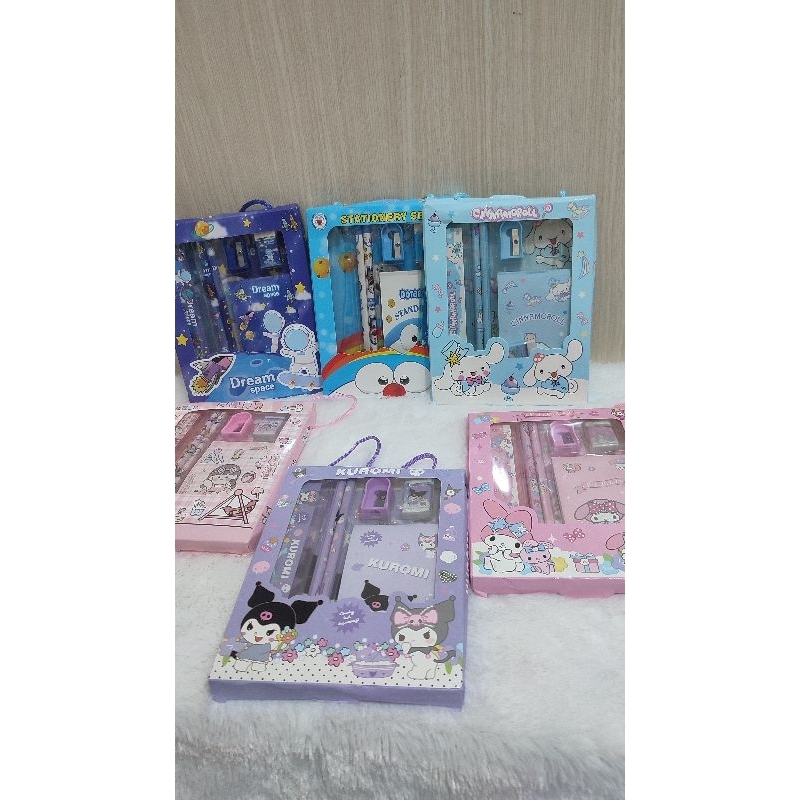 

Set Alat Tulis 6in1 Stationery Set