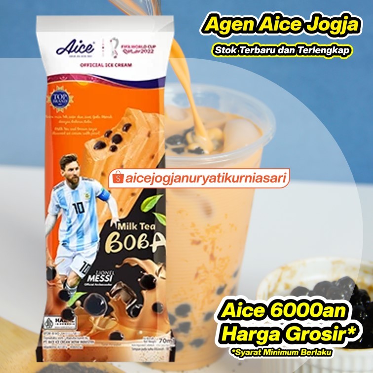 

[isi 30 pcs] Aice Milk Tea Boba 1 dus