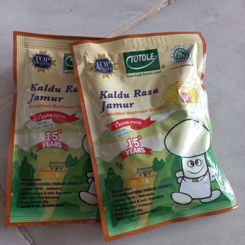 

Totole Kaldu Jamur 40g