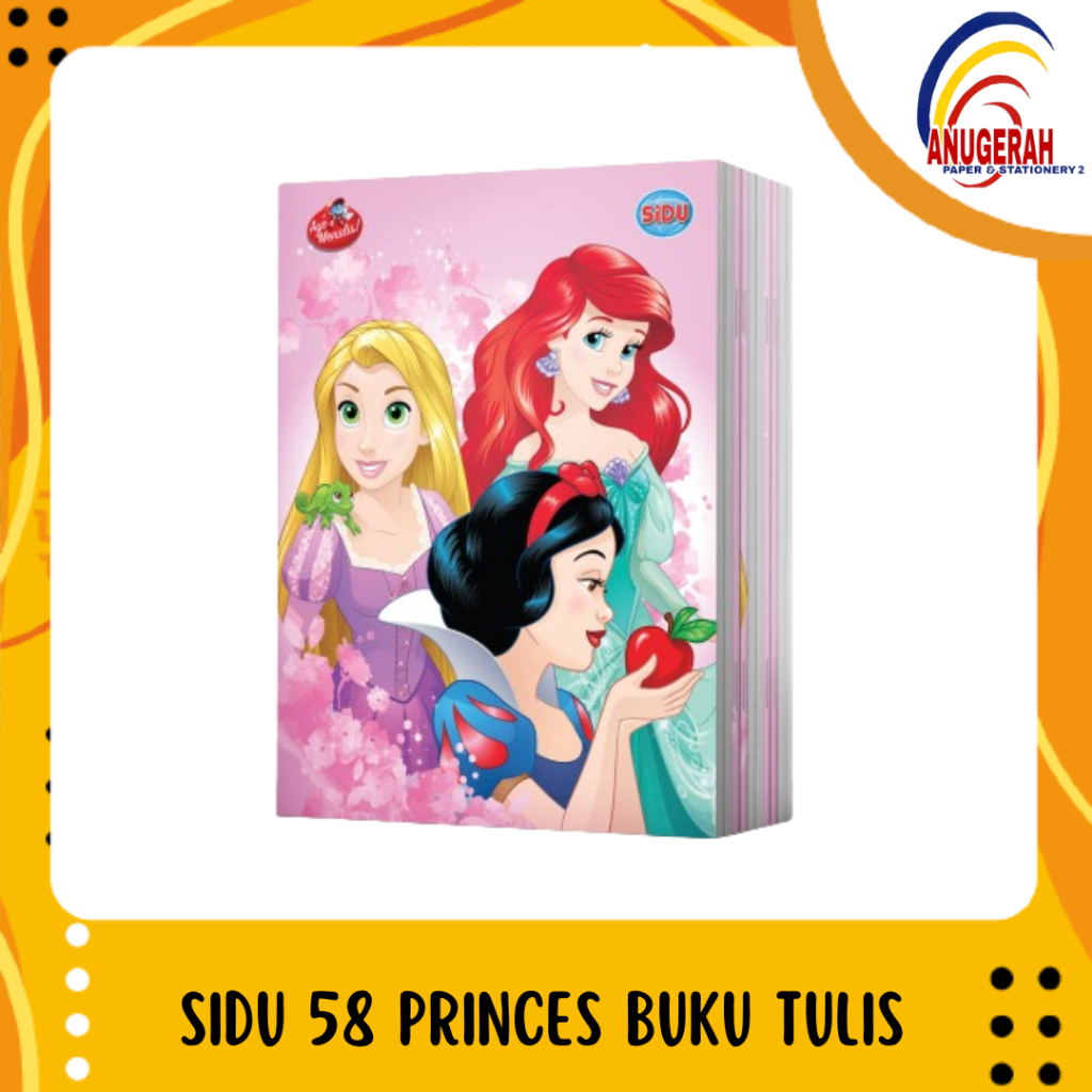 

SIDU 58 PRINCES BUKU TULIS (PAK)