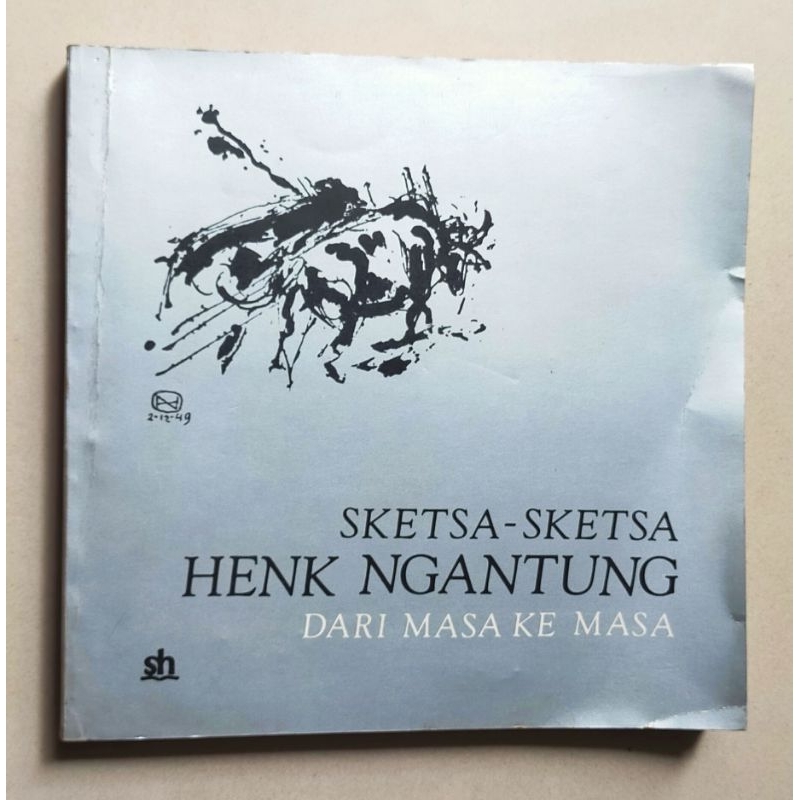 Buku original Sketsa-Sketsa Henk Ngantung (Gubernur DKI Jakarta 1964-1965)