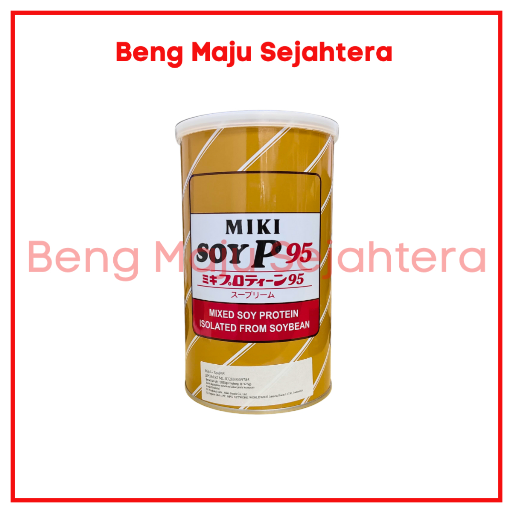 

Bubuk Protein Kedelai Miki Soy P95 425g