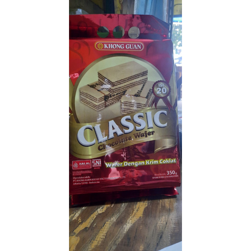 

khong guan wafer classic pack 350gr