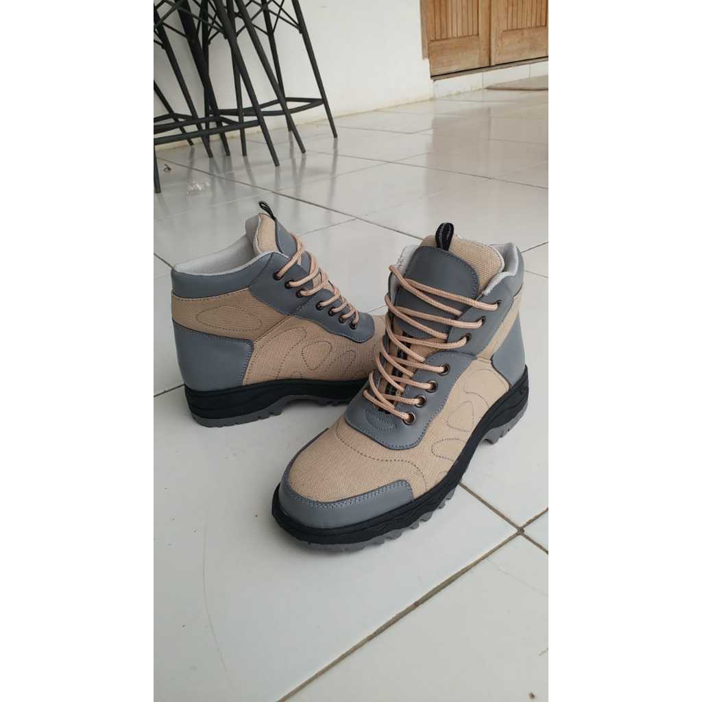 SEPATU TACTICAL PDH PDL CUSTOM FULL KANVAS DAN KULIT ASLI