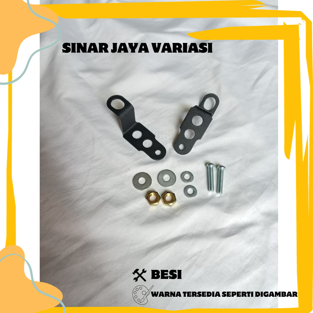 BRACKET LAMPU TEMBAK KOLONG XSR 155 BRAKET LAMPU LASER D2 XSR