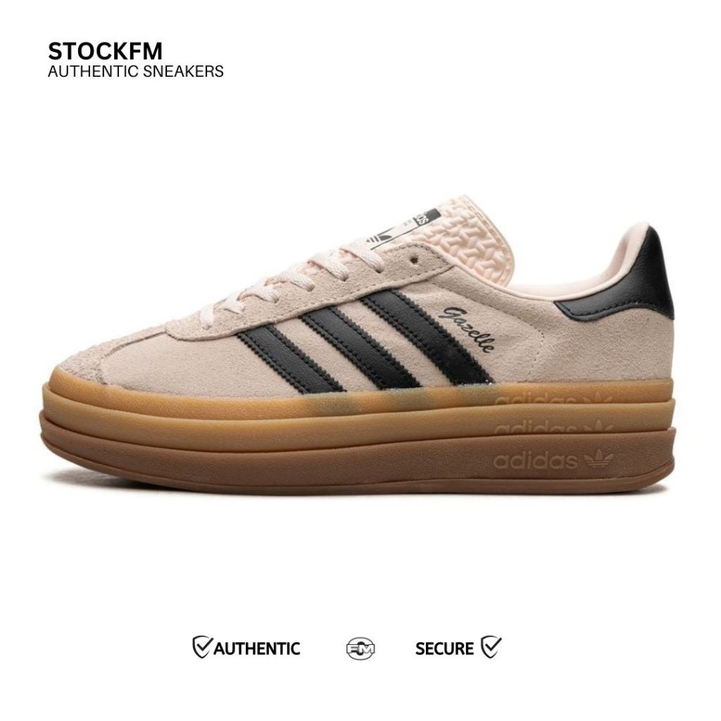 Adidas Gazelle Bold Quartz Black Gum Original