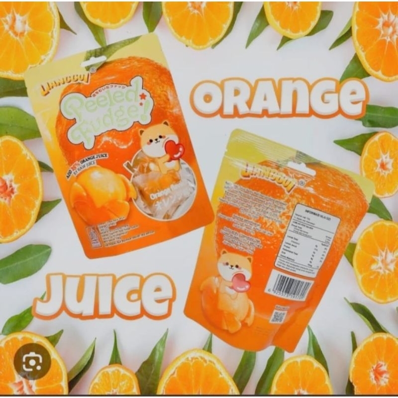 

PEELED FUDGE ORANGE JUICE 108GR