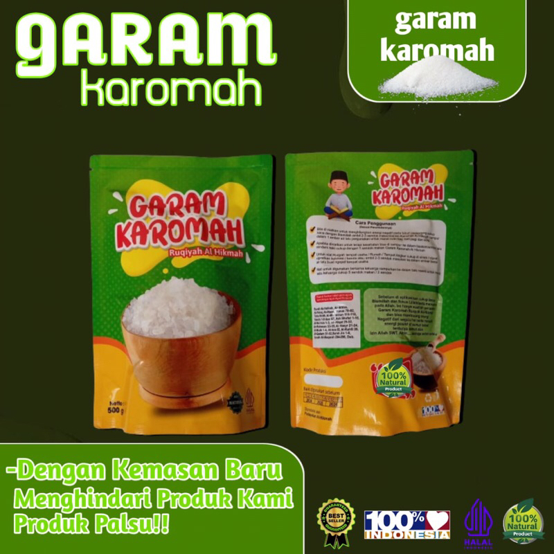 

Garam Ruqyah AlHikmah Asli Penangkal sihir Penarik rejeki ampuh