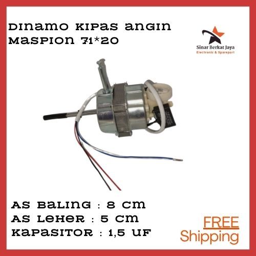 Dinamo Kipas Angin Maspion Stand Fan - Motor Kipas Maspion Stand Fan