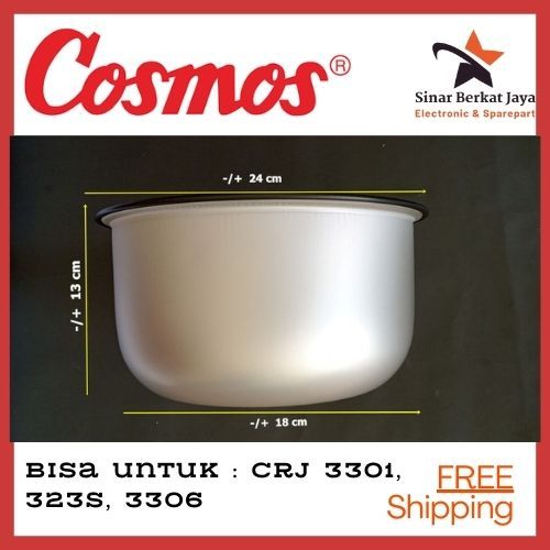 Panci Rice Cooker Cosmos CRJ 3301 - CRJ 3306 - CRJ 323s dll