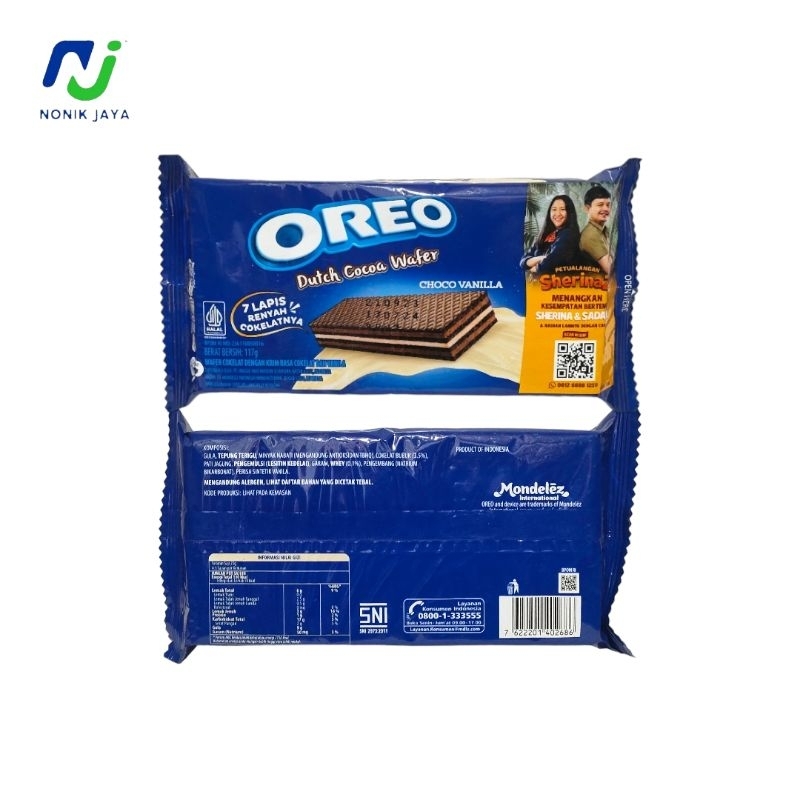 

Oreo Dutch Cocoa Wafer Pack 117g