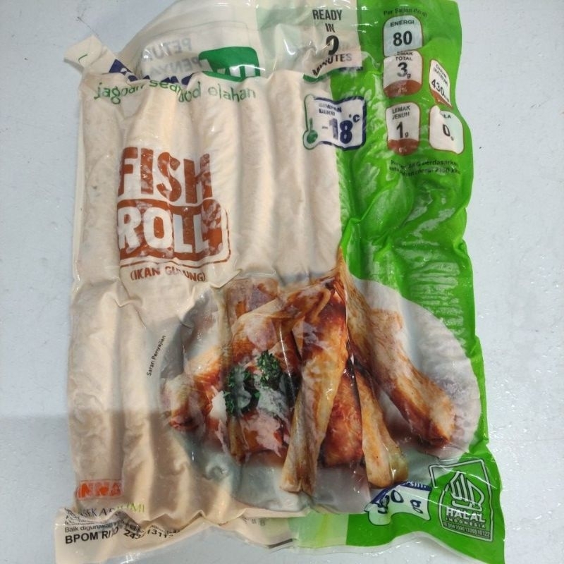 

MITRAKU Olahan Ikan Gulung Fishroll 500gr