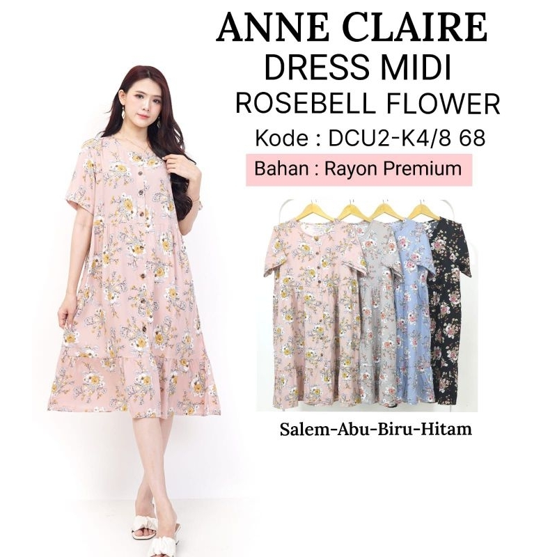 ANNE CLAIRE DRESS MIDI