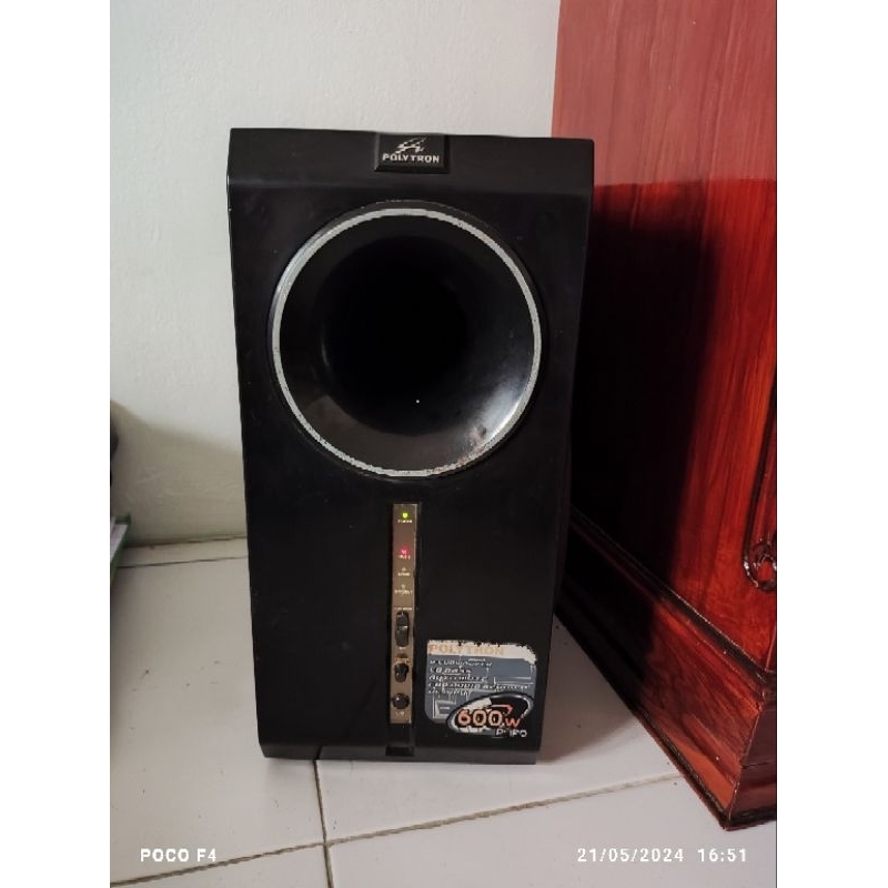 polytron Subwoofer 600w PMPO