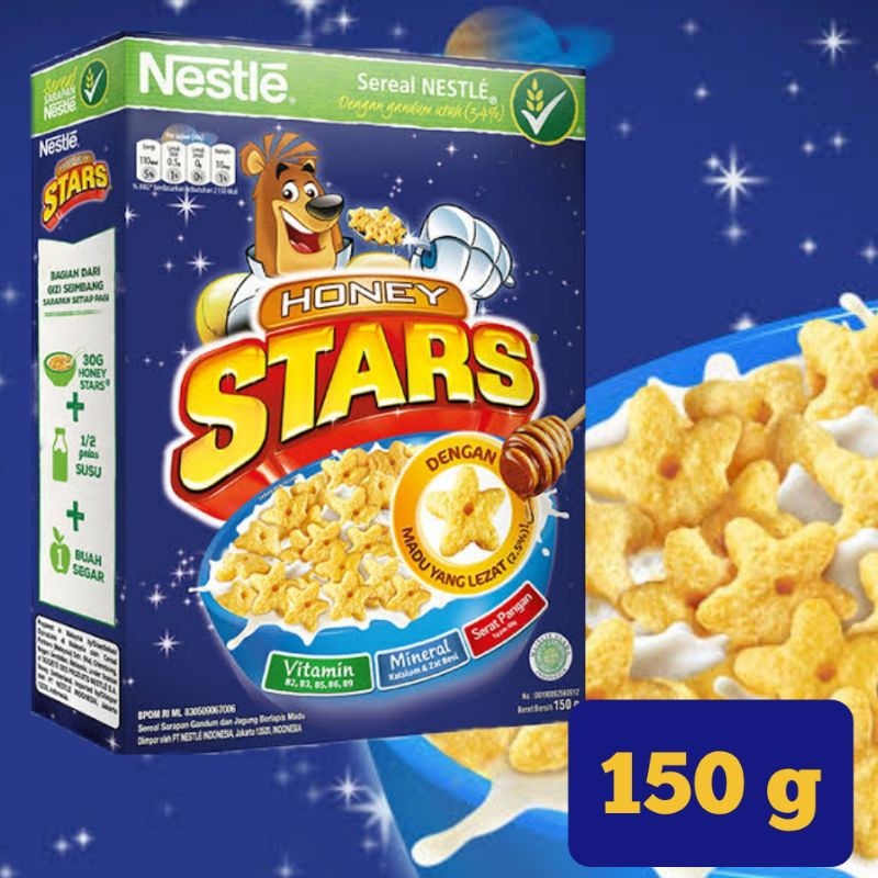 

Honey Stars Kemasan 150 gr - Sereal Bergizi - Sarapan Sehat - Jagung dan Gandum Utuh