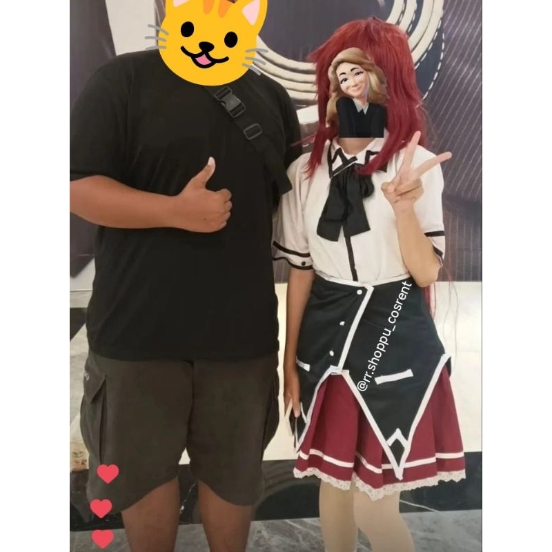 Rental kostum cosplay Rias Gremory