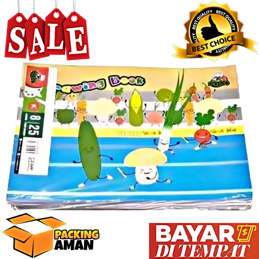 

(BISA COD) PROMO 1 Pcs Buku Gambar Dodo Kecil B5 / Drawing Book 8 K / Buku Sketsa