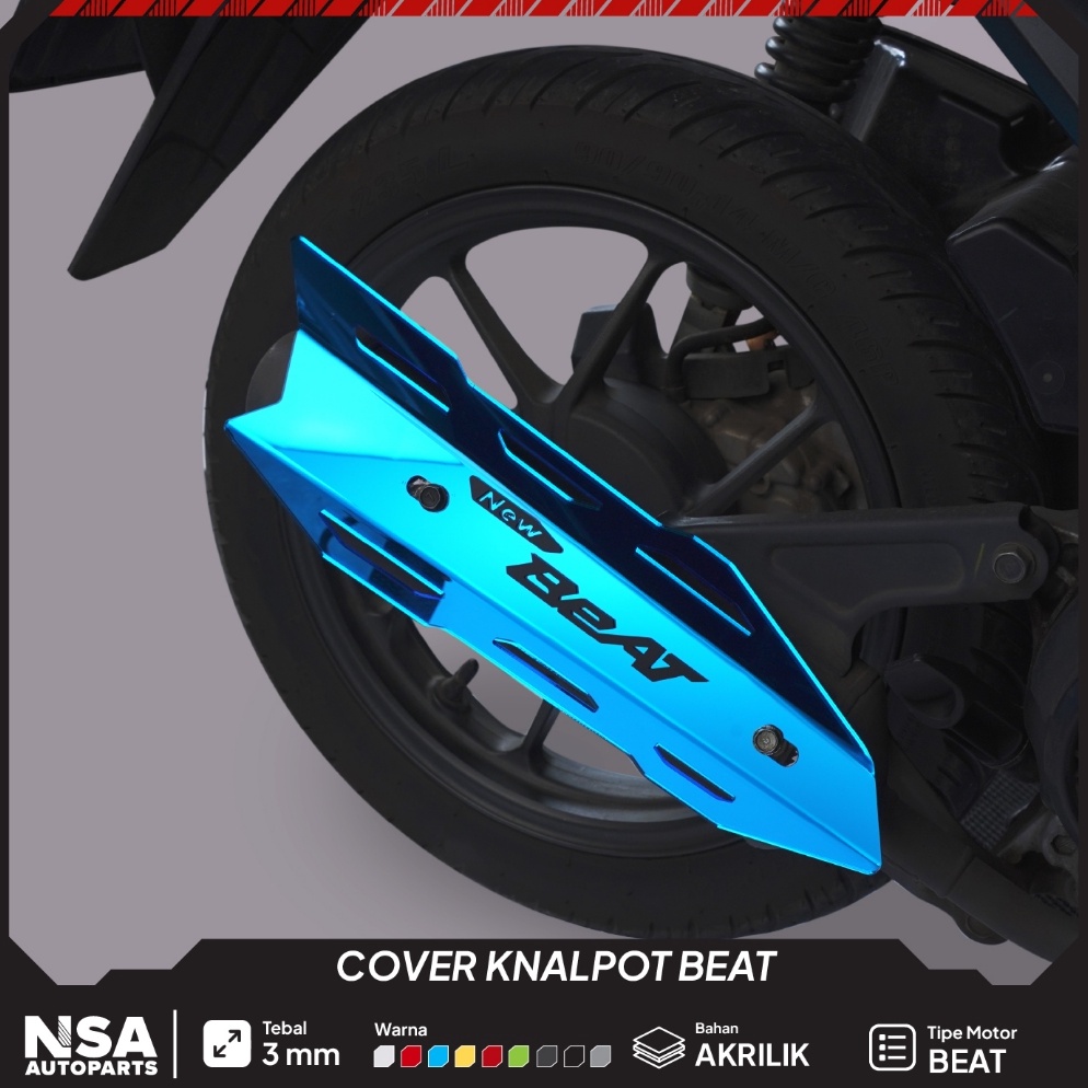 Terbaru COVER KNALPOT BEAT TUTUP KNALPOT BEAT 21  223 COVER KNALPOT BEAT DEE TAMENG KNALPOT BEAT FI 
