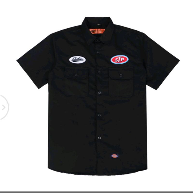 workshirt kemeja workwear engineer lengann pendek