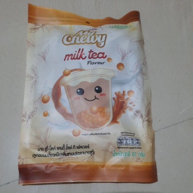

my chewy permen milk tea flavour