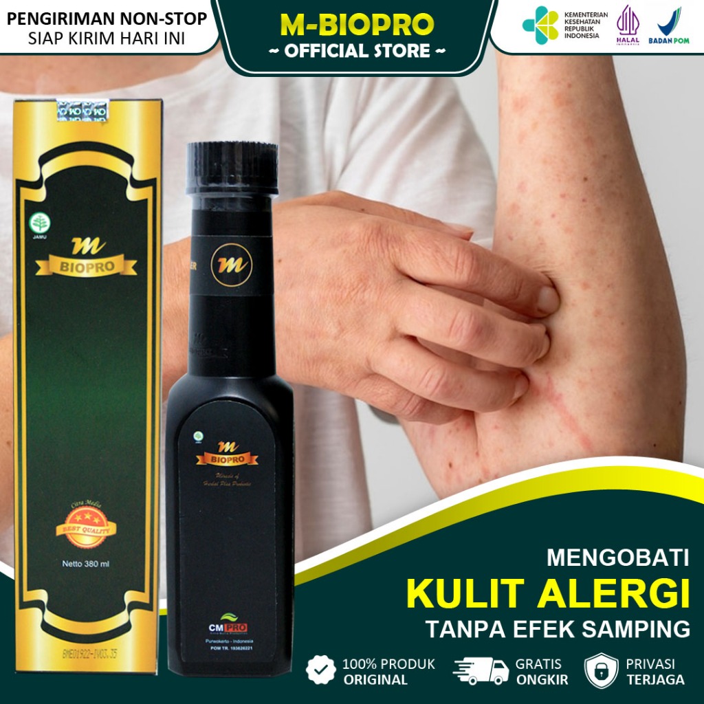 Obat Alergi Gatal Kulit Paling Ampuh - Biduran - Bentol - Ruam Kulit - Bintik Bintik Merah - Alergi 