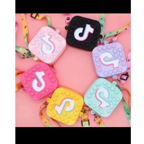 Tas Selempang Pop it Anak Karakter