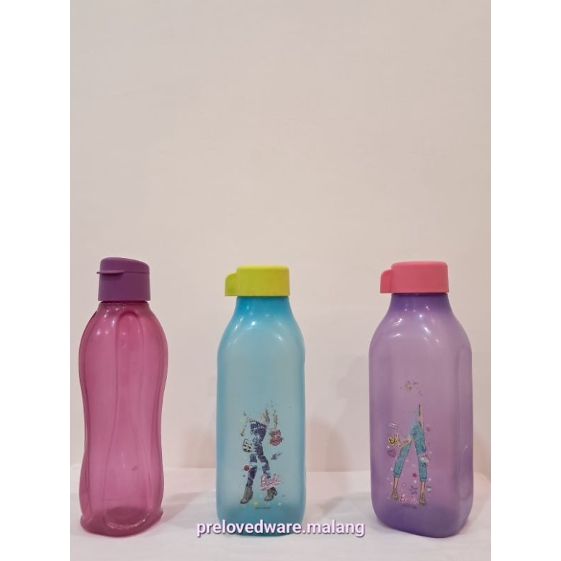 [BEST DEAL] BOTOL TUPPERWARE PRELOVED / ECO BOTTLE 750 ML / BARBIE BOTTLE 750ML/ BOTOL TUPPERWARE/ B