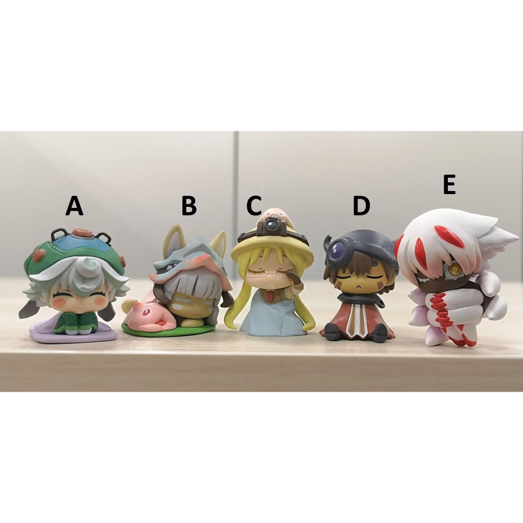 ORI Figure Onemutan Made in Abyss Gacha Faputa Prushka Reg Mitty Riko Gashapon