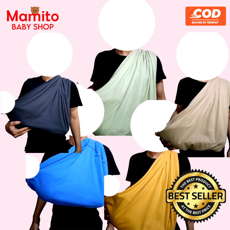 Gendongan Bayi Depan Newborn Kain