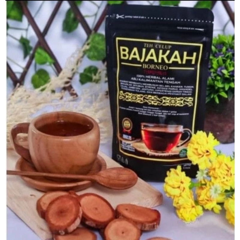 

TEH BAJAKAH teh celup herbal alami asli Kalimantan isi 10pcs