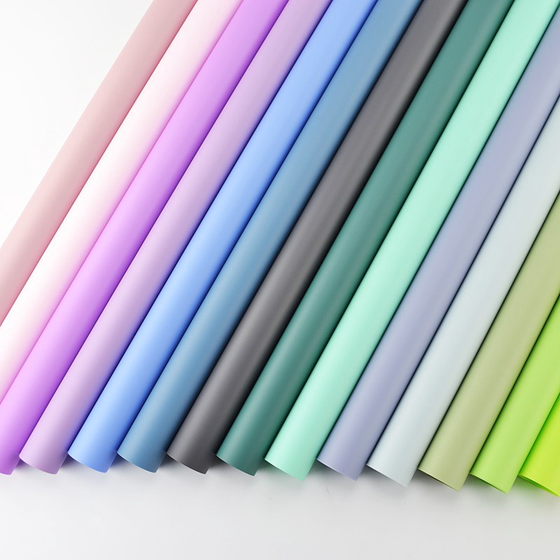 

Termurah Full Color Cellophane 1 PACK 58 X 58 CM Kertas Bunga Wrapping Paper