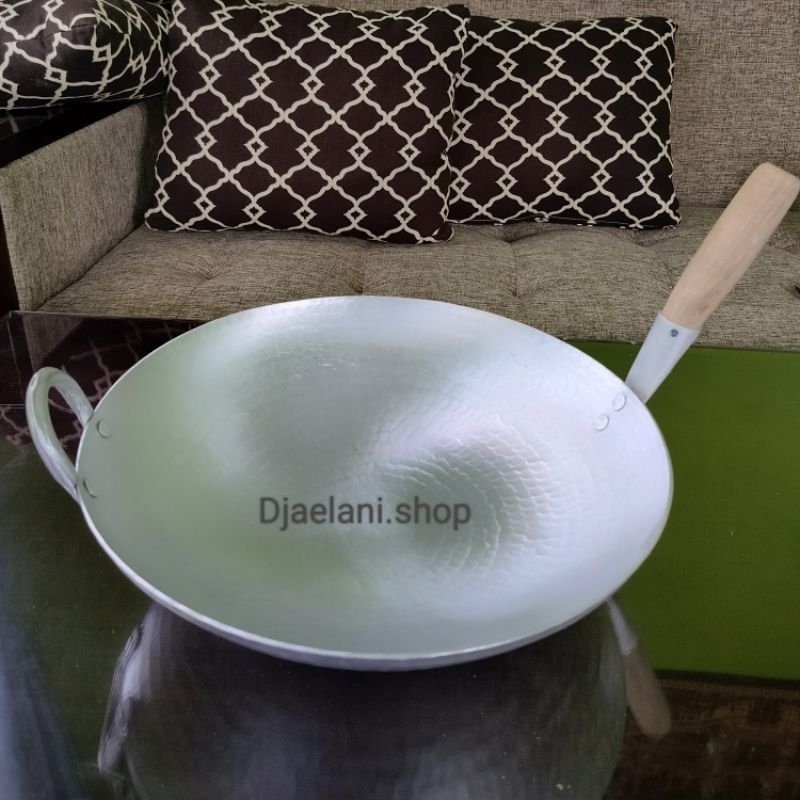 DJ wajan gagang 28cm wajan nasgor seblak anti lengket alumunium tebal anti karat khas garut