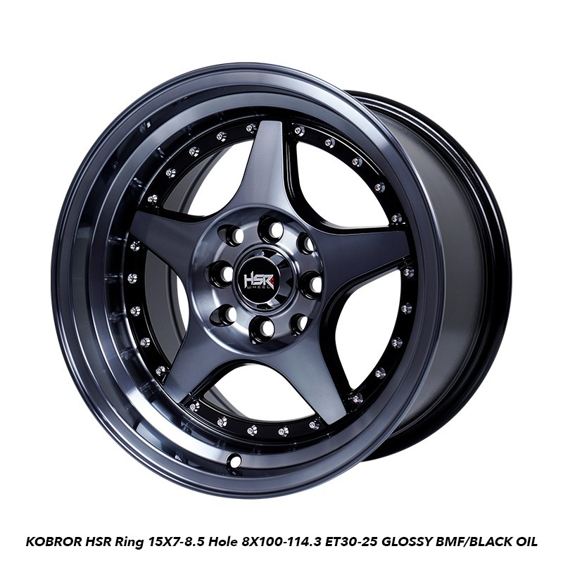 Pelk mobil celong ring 15 lebar 7-8,5 hsr wheel