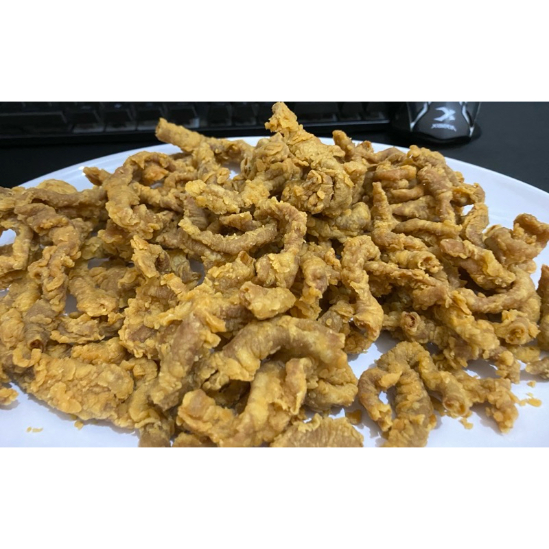 

usus ayam crispy
