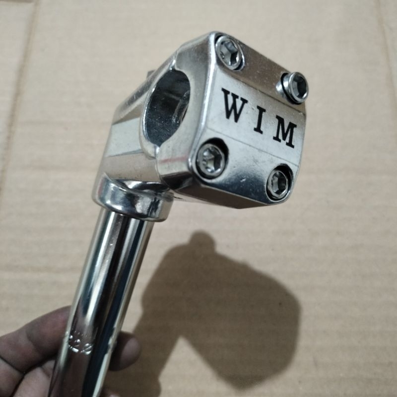 Stem BMX wimcycle stem sepeda BMX 20" WIM cycle jadul bmx freestyle bmx street