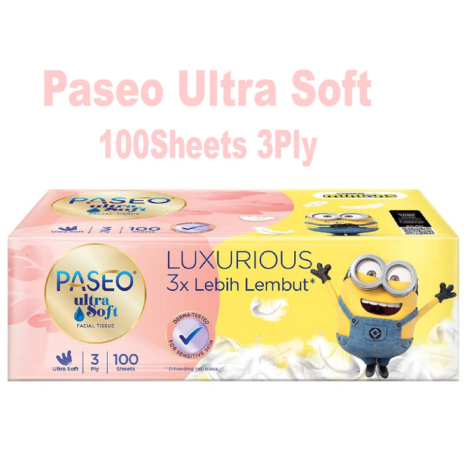 Free Ongkir Tisu Tissue Paseo ULTRA SOFT 1 sheets 3ply PROMO  PASEO ULTRA SOFT