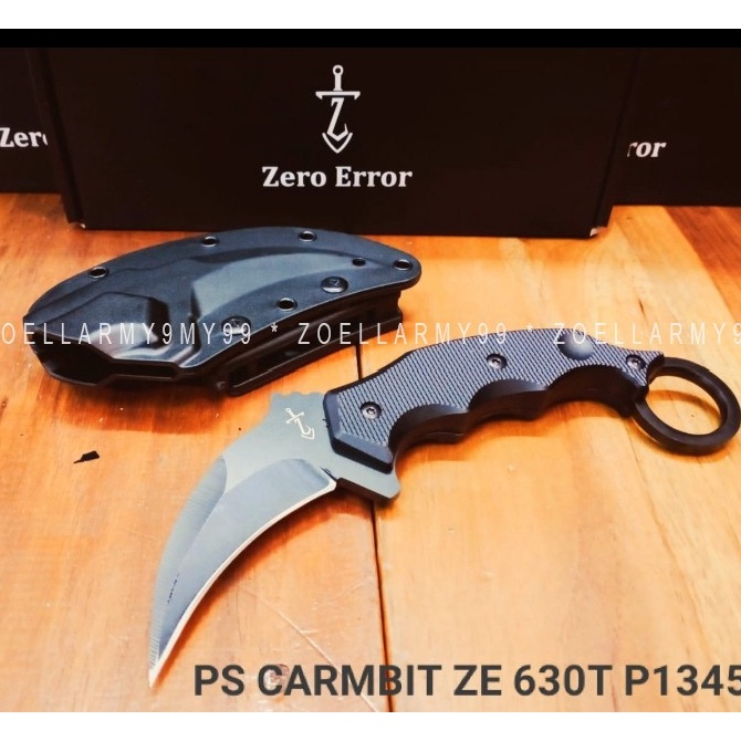 Zerro Error Cerambit Kydex Karambit Survival Kit