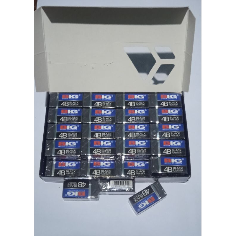 

Penghapus Pensil Eraser,Setip/BIG B40 940 Black/Hitam