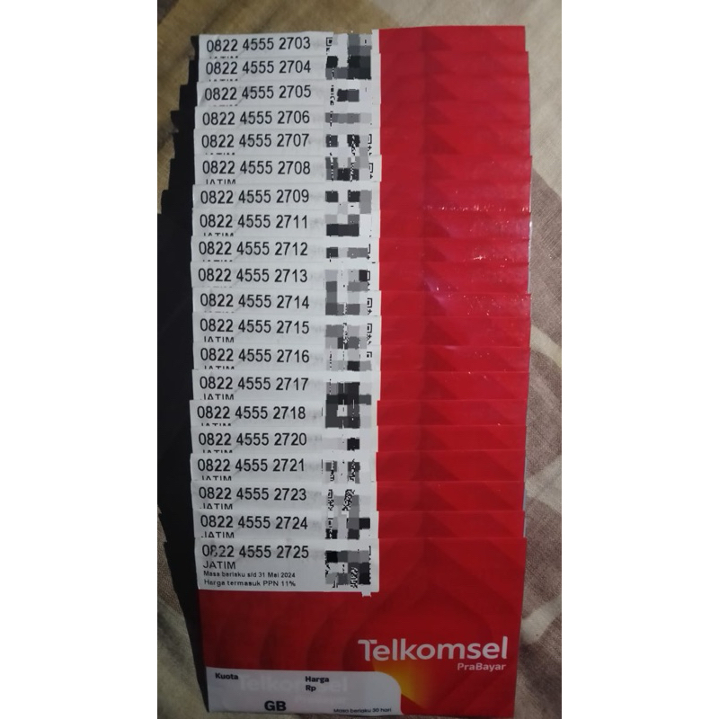 Kartu perdana telkomsel 40gb
