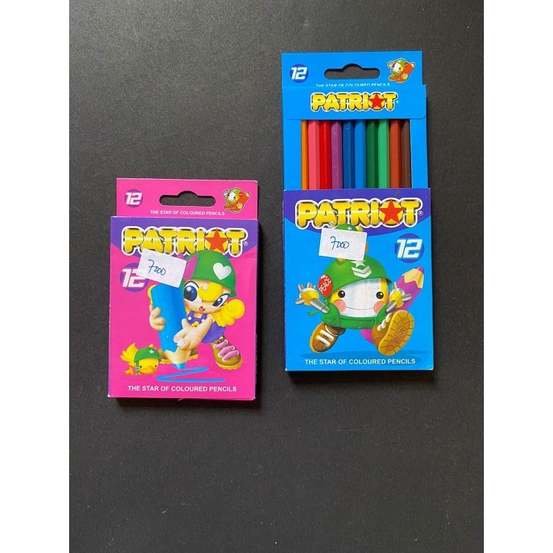 

Pensil Warna Patriot Mini 12 Warna