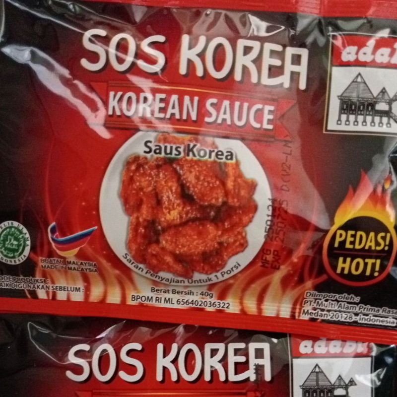 

Adabi Saus Korea korean sauce exp juli 2025