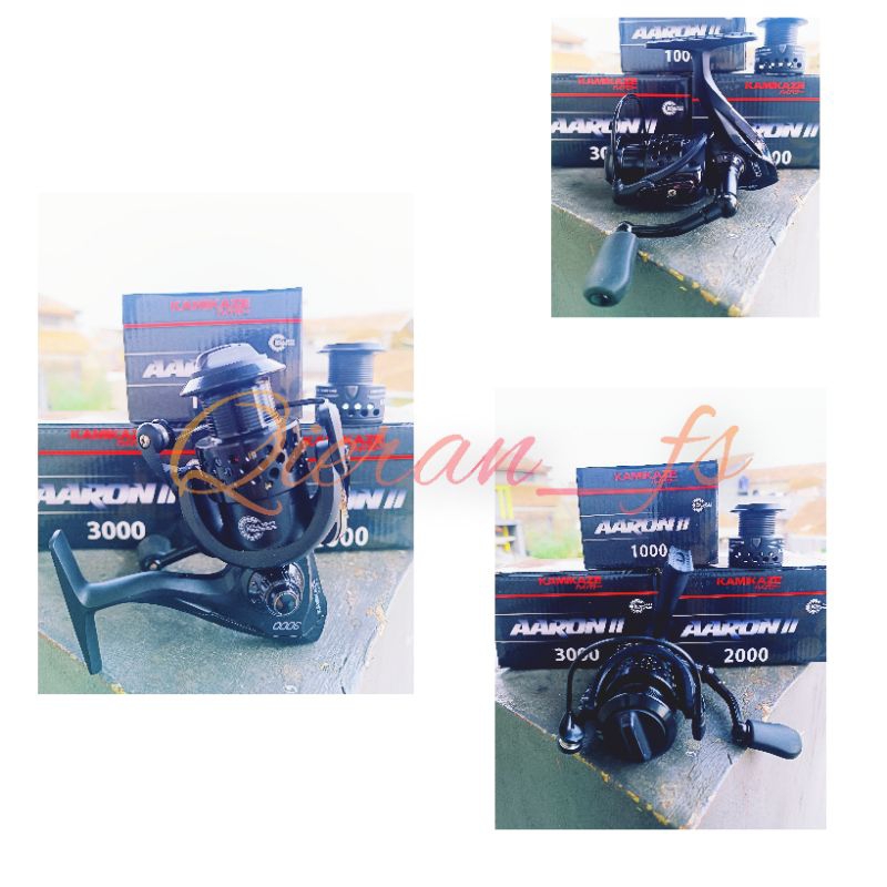 Reel Pancing Kamikaze AARON II  10+1 Ball Bearing ( Power Handle)