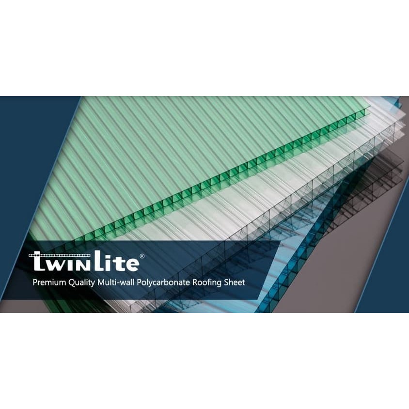 TWINLITE 5MM Atap Polycarbonate